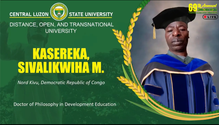 CLSU Distance, Open, and Transnational University (CLSU DOT-Uni) Graduating Class of 2024C