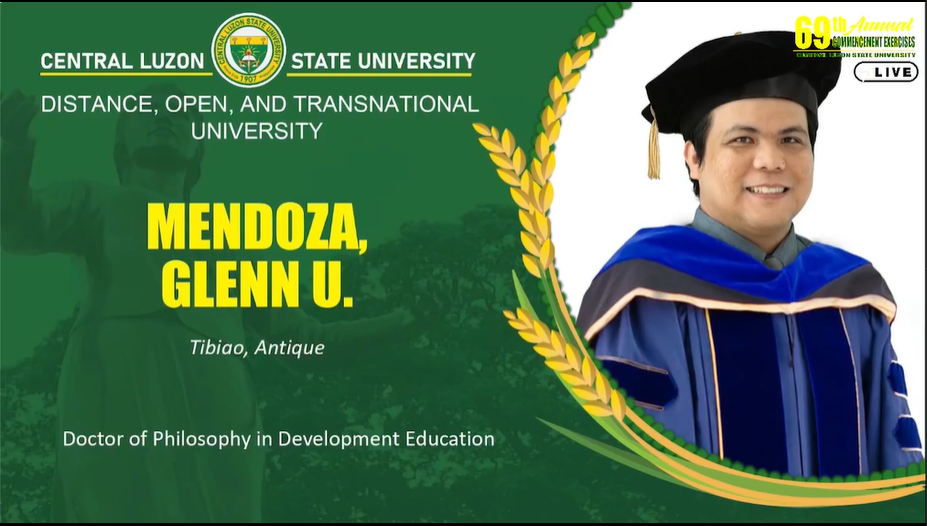 CLSU Distance, Open, and Transnational University (CLSU DOT-Uni) Graduating Class of 2024C